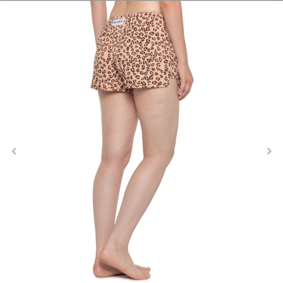 BONDI BEAMERS Women’s Size 12 Leopard Print Swim Shorts - Picture 2 of 6